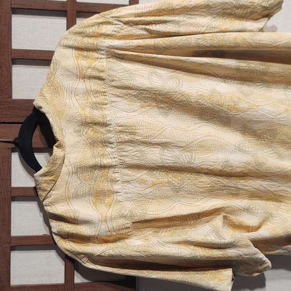 Tommy Bahama Green Hawaiian Floral Silk Shirt Sz L - Picture 7 of 10